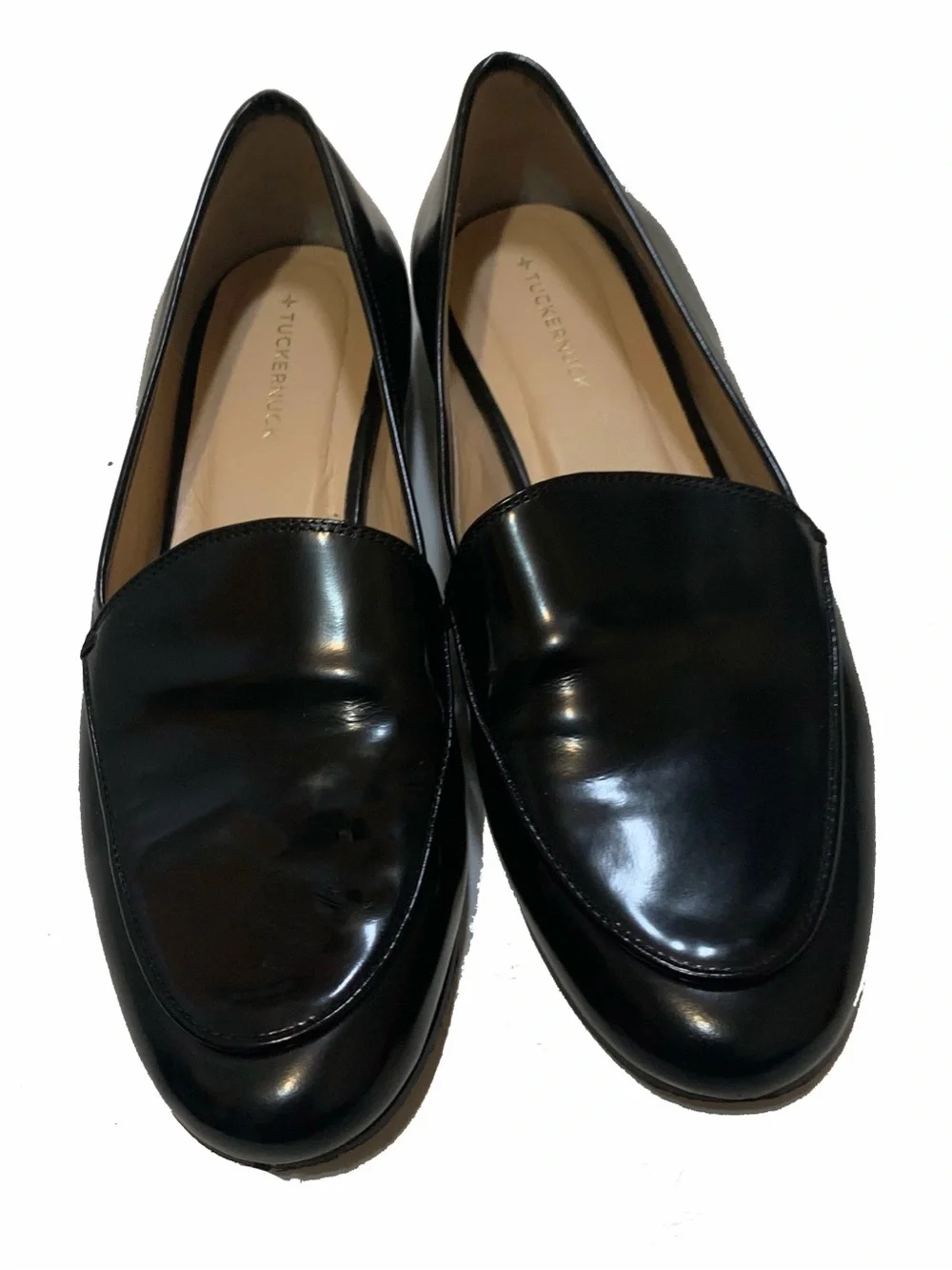 7 / tuckernuck Black Patent Leather Slip-On Loafers